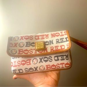 Boston Red Sox Dooney and Bourke wristlet